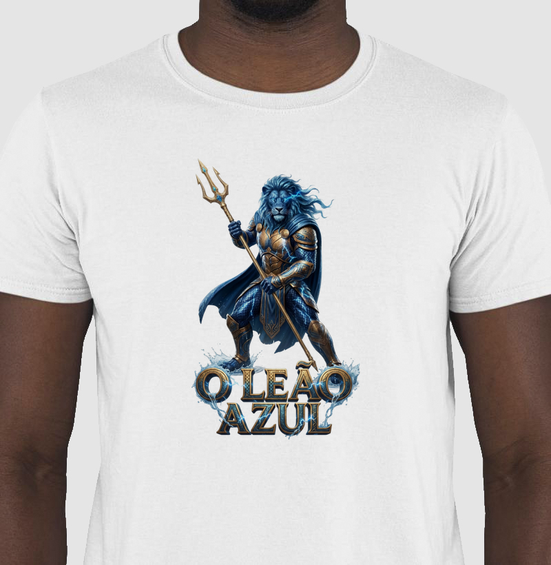 Camiseta Remo - Leão Azul