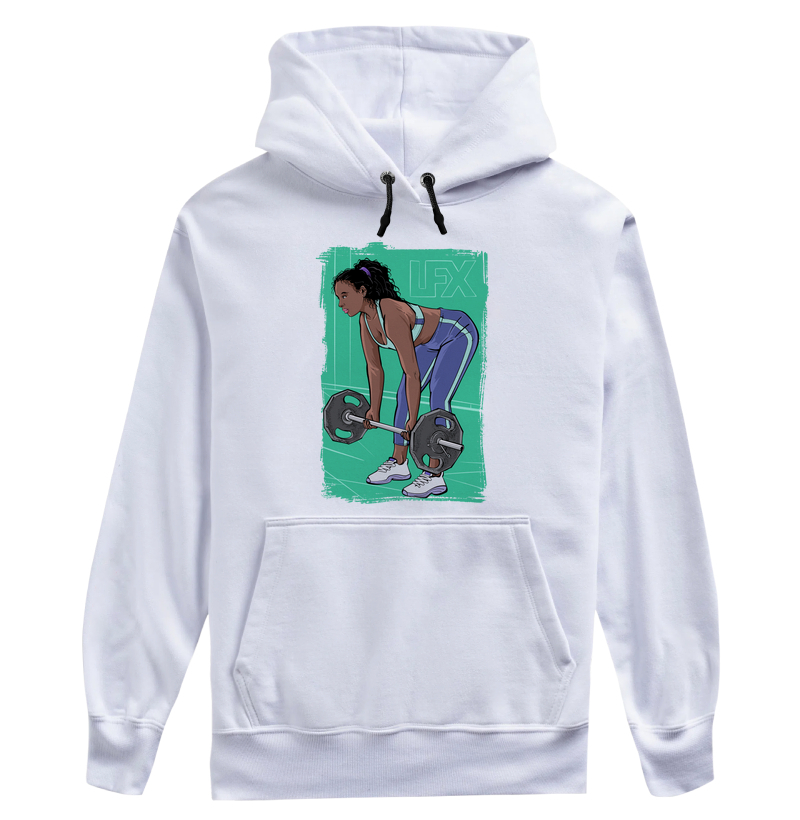 Mulher fazendo Deadlift V02