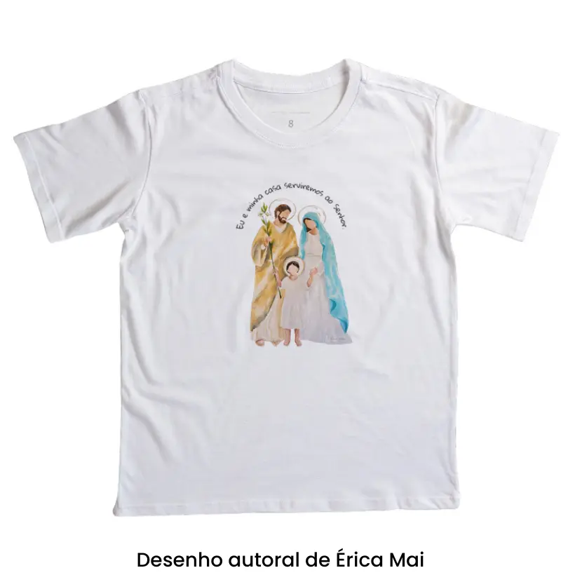 Sagrada Família - Eu e minha casa serviremos ao senhor.