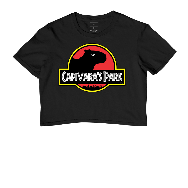 Camiseta Capivara's Park - Cropped