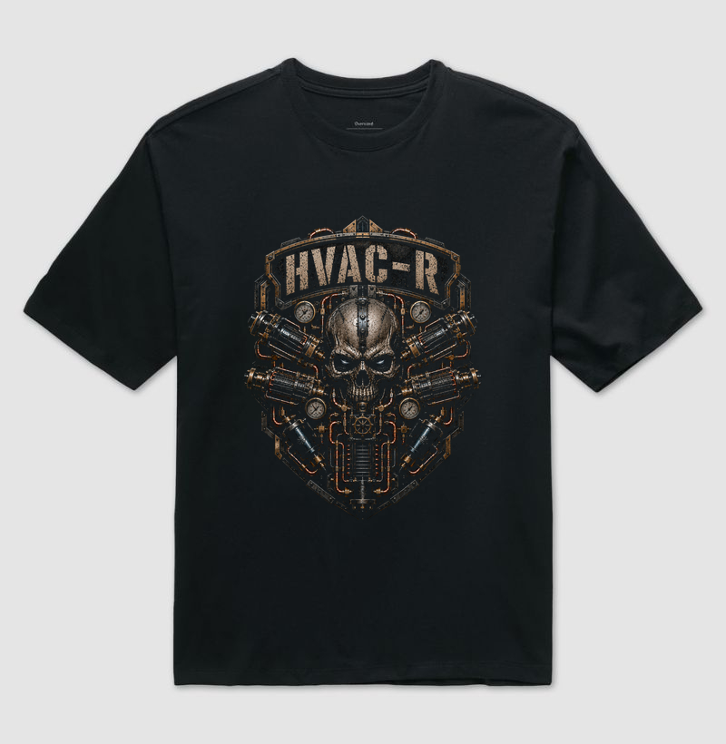 Refrigeração - HVAC-R Industrial  - Camiseta Oversized