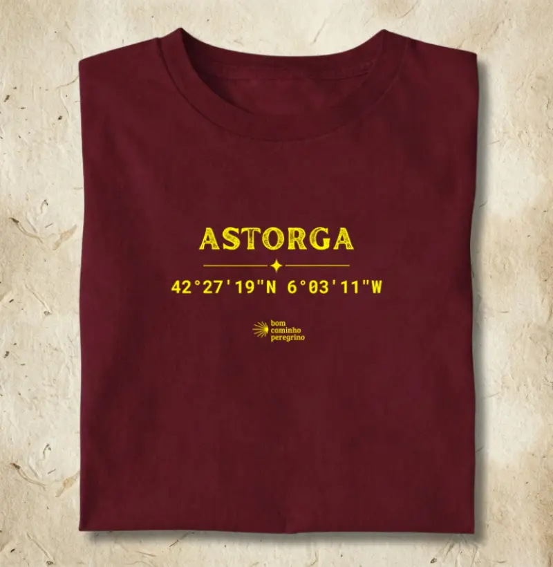 Camiseta Coordenadas Astorga