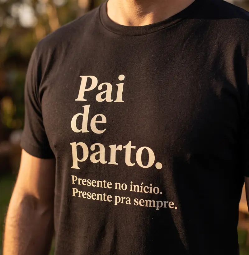Pai de Parto - Presente no início, presente pra sempre