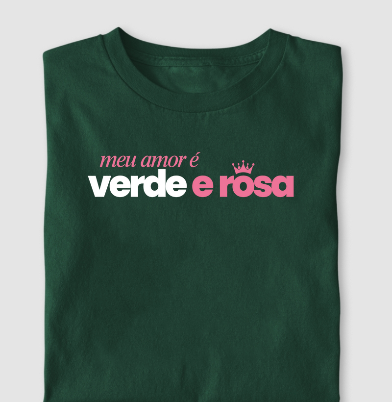 Meu amor é verde e rosa