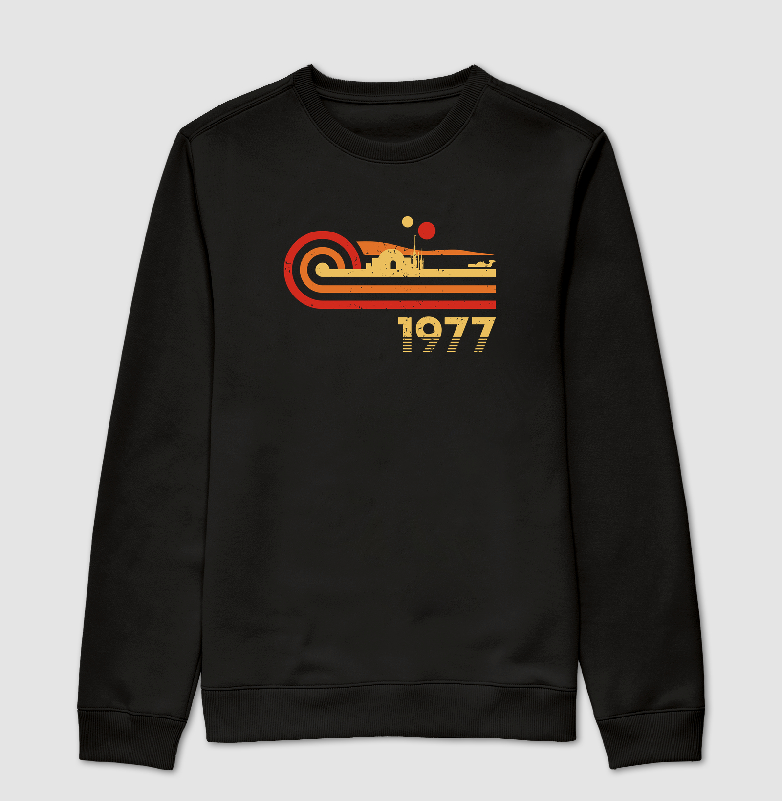 Camiseta  Retro Vintage Desert Planet 1977 - Suéter Moletom
