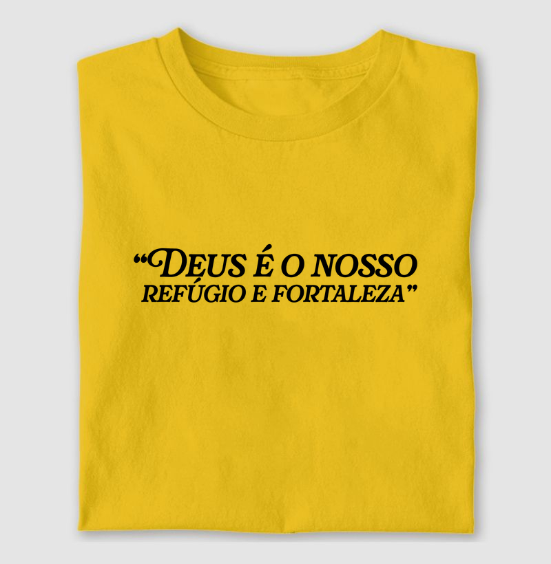 Deus é o nosso refúgio e fortaleza