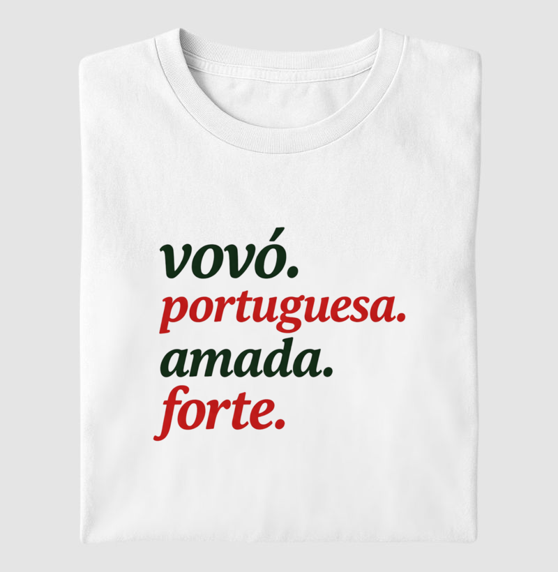Vó Portuguesa. Forte.