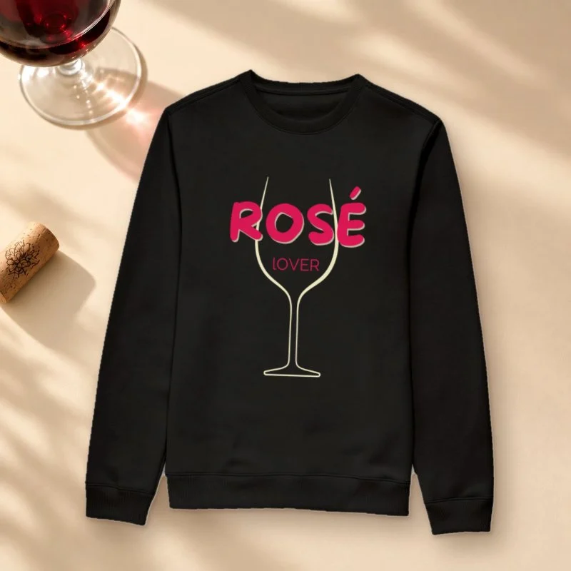 Moletom Rosé Lover - Suéter Moletom