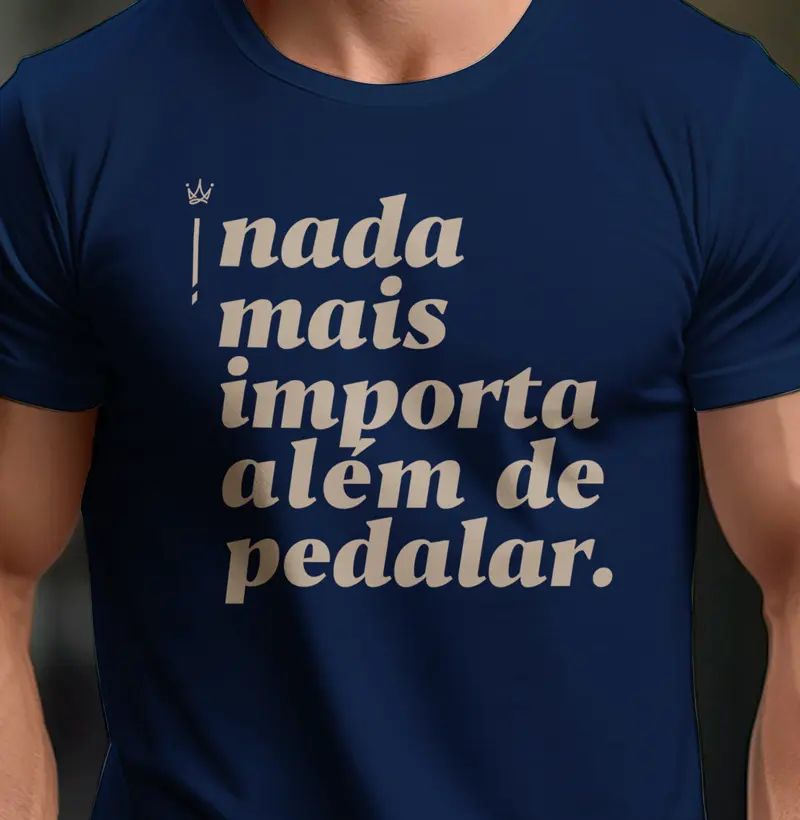 Nada mais importa além de pedalar