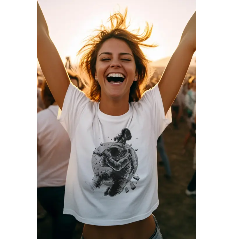 Astronauta louco por música