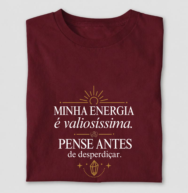 Minha Energia é Valiosíssima