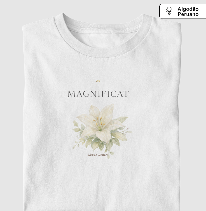 Camiseta Magnificat - pureza de Maria