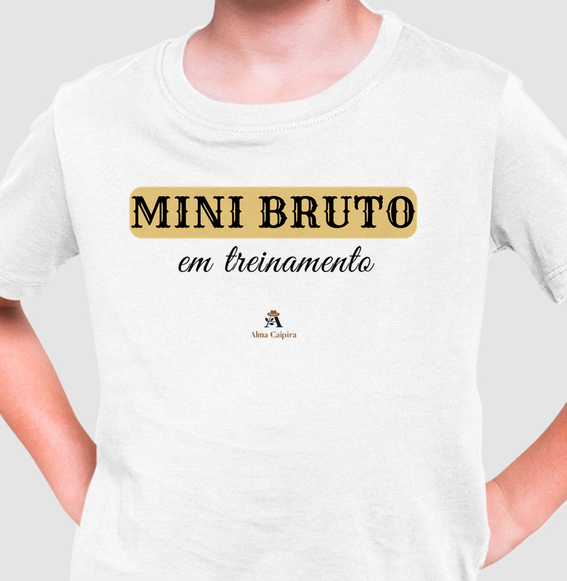 Mini bruto em treinamento