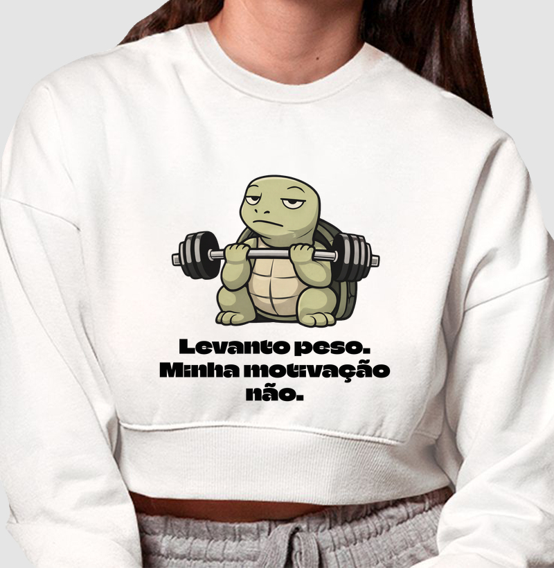 Levanto peso, minha motivação não