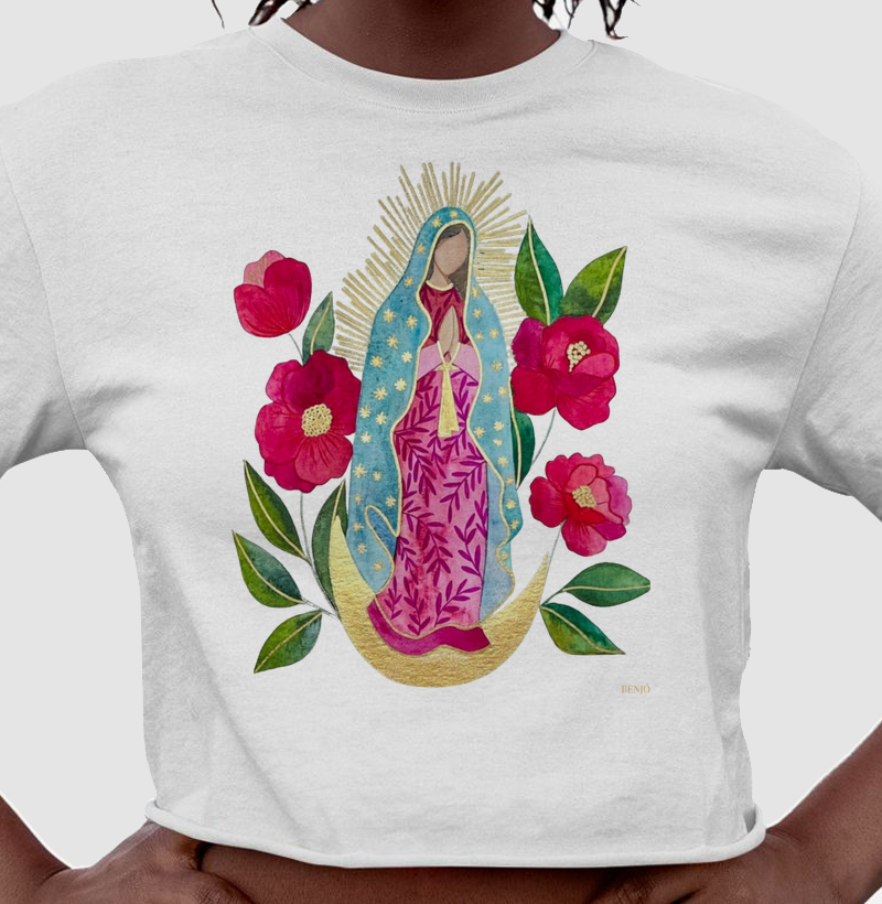 Guadalupe em aquarela