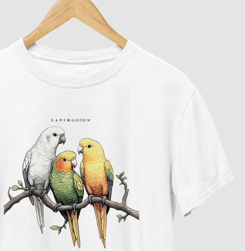 T-shirt Papagaios