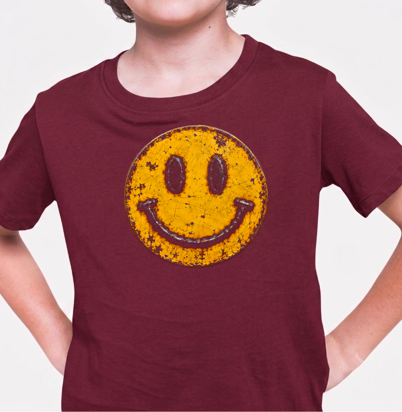 Welded Smile Emoji - Camiseta Infantil