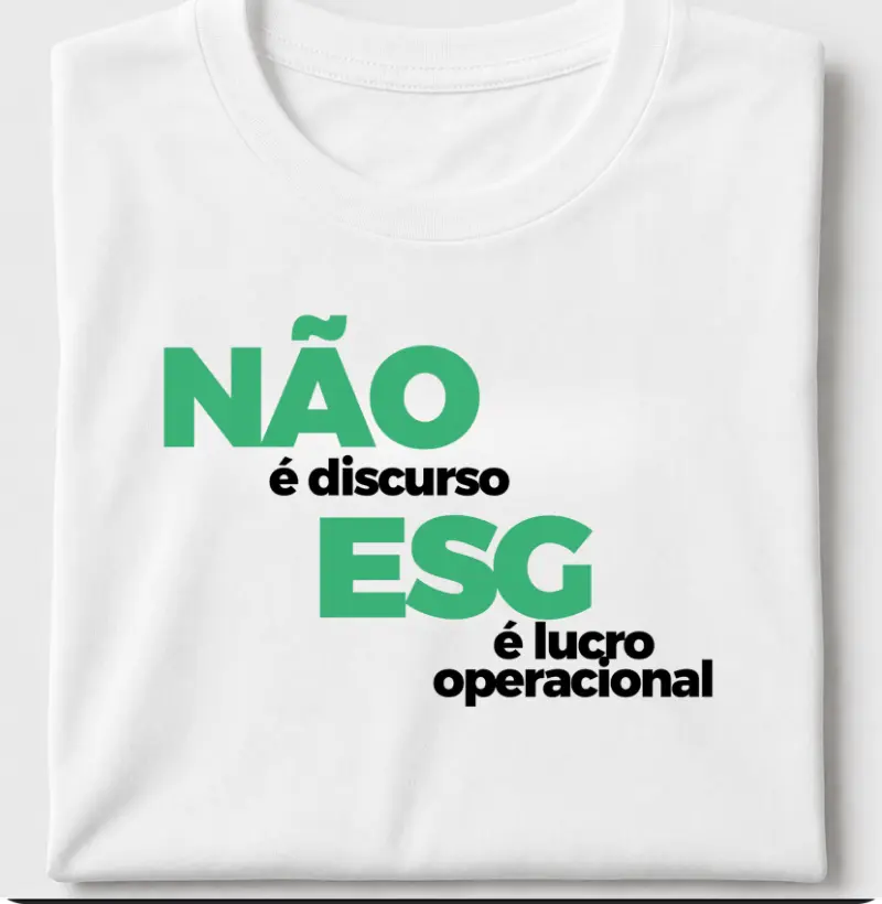 ESG na prática - Camiseta