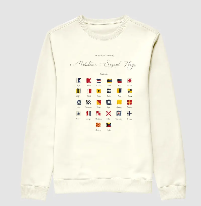 Maritime Signal Flags - Algodão Peruano Premium