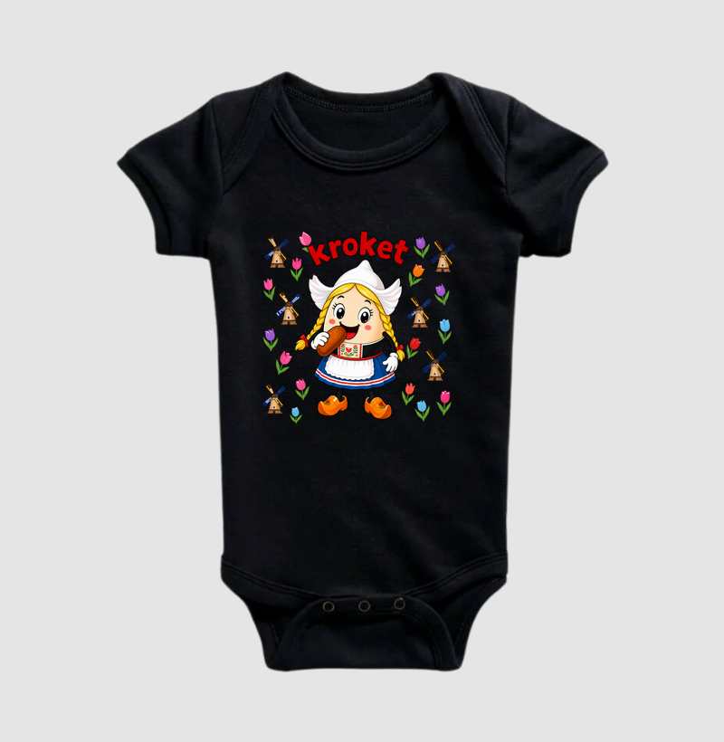 Egg Kroket - Holanda   - Body Infantil