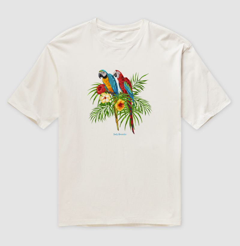 LAÇO BRASILIS™ - Camiseta Oversized