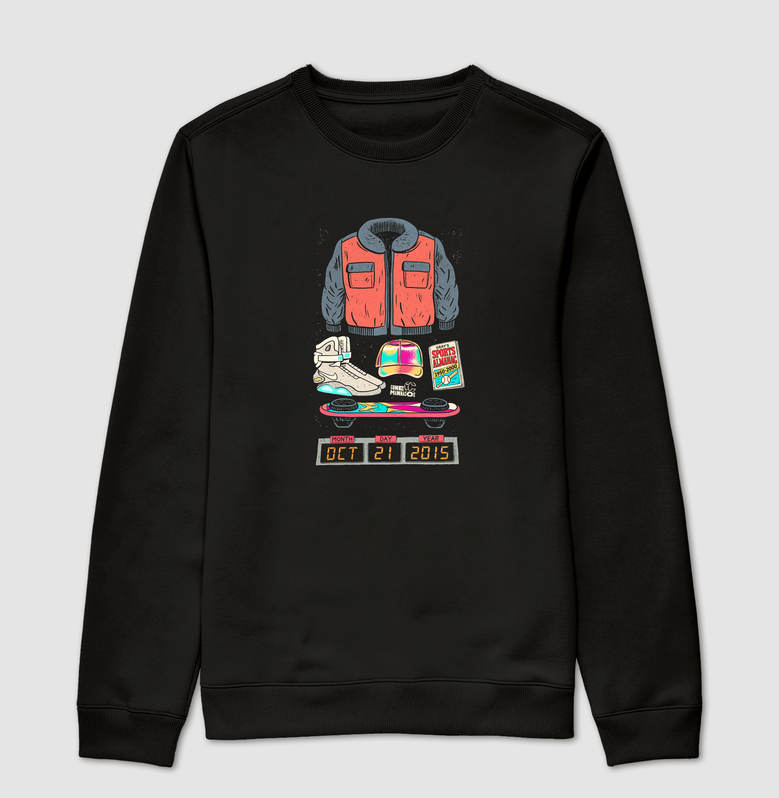 Camiseta Marty 2015 — De Volta para o Futuro II - Suéter Moletom