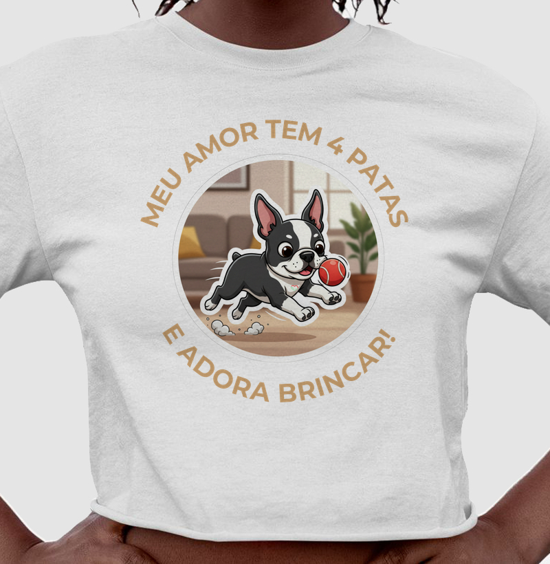 AMOR BOSTON TERRIER - Cropped