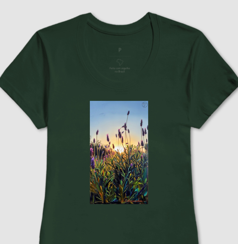 Tarde no Campo de Lavanda (tela)