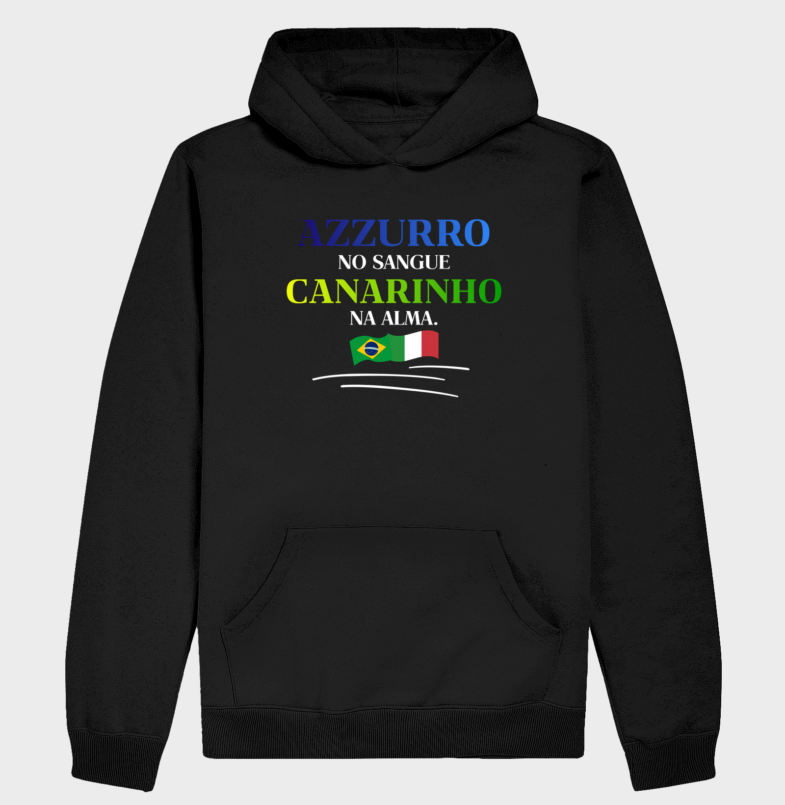 Azzurro no sangue, Canarinho na alma