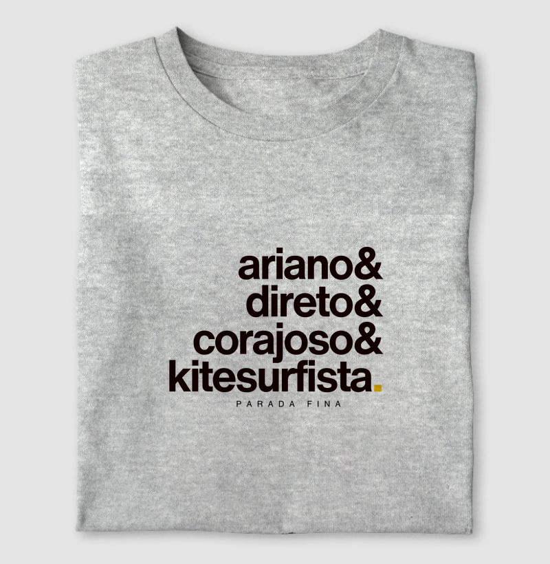 Ariano, Direto, Corajoso e Kitesurfista