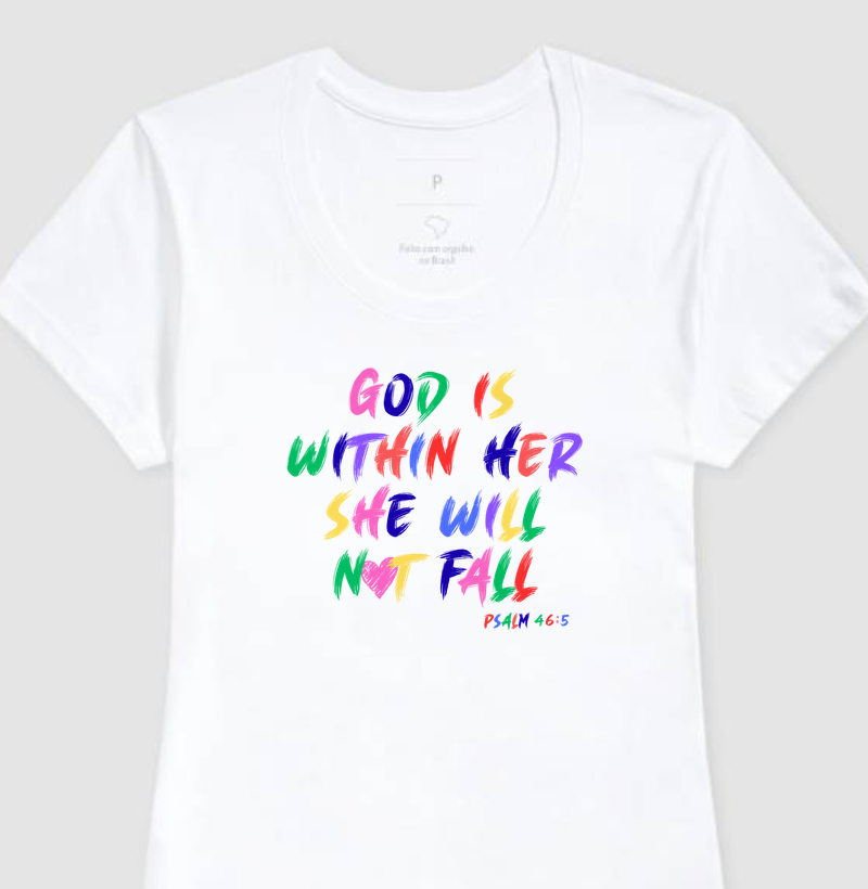 GOD IS WITHIN HER, SHE WILL NOT FALL