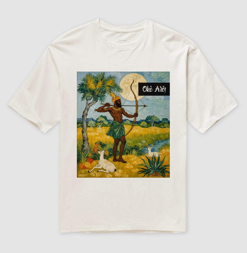 Camiseta - Oxóssi - Pintura 6