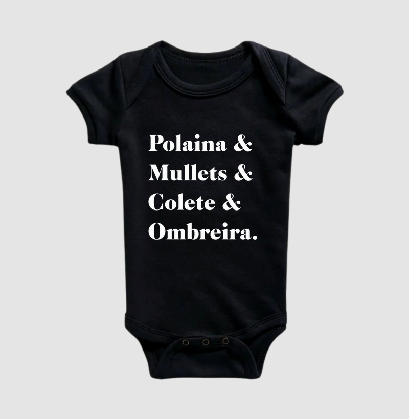 Polaina, Mullets, Colete & Ombreira