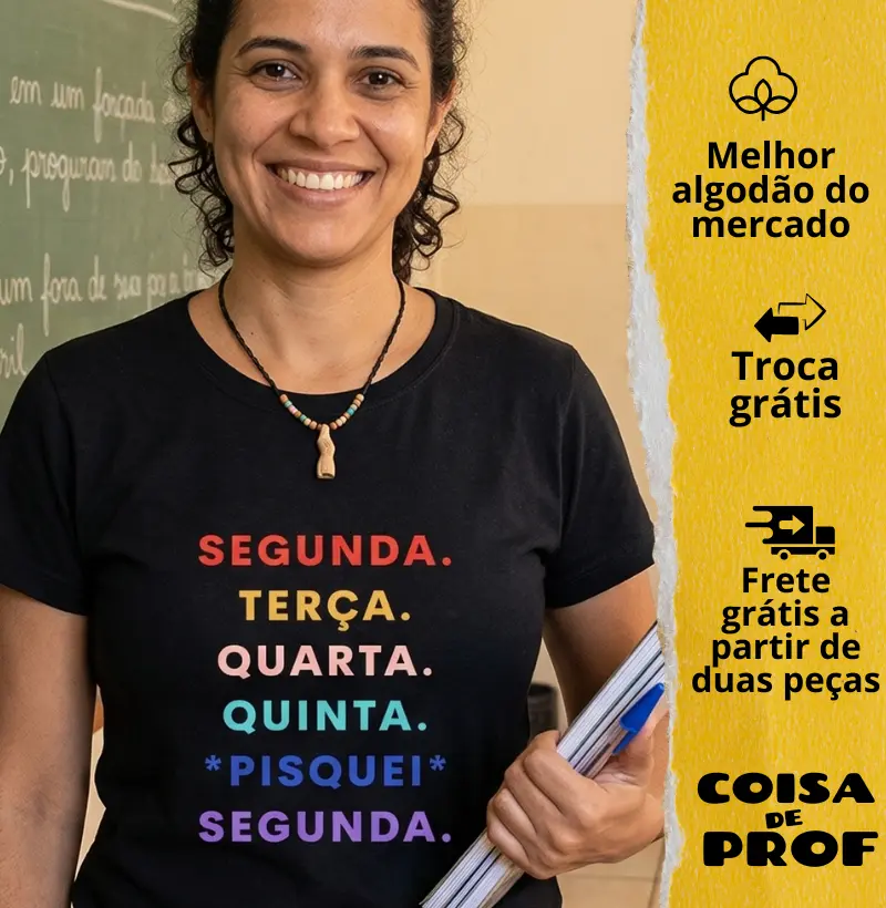 Camiseta Dias da Semana