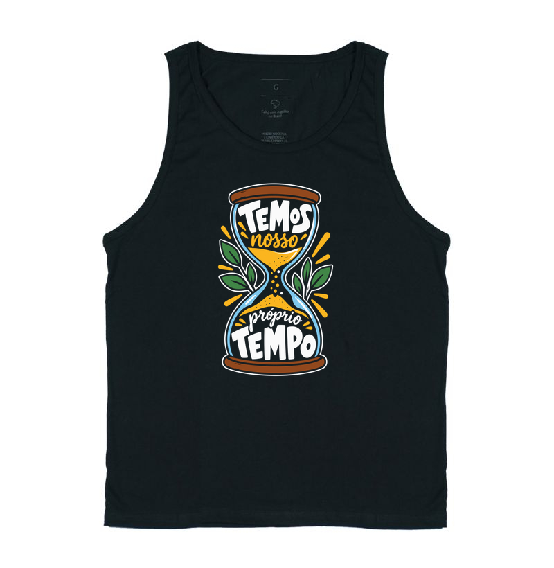Temos Nosso Próprio Tempo – Ampulheta - Regata