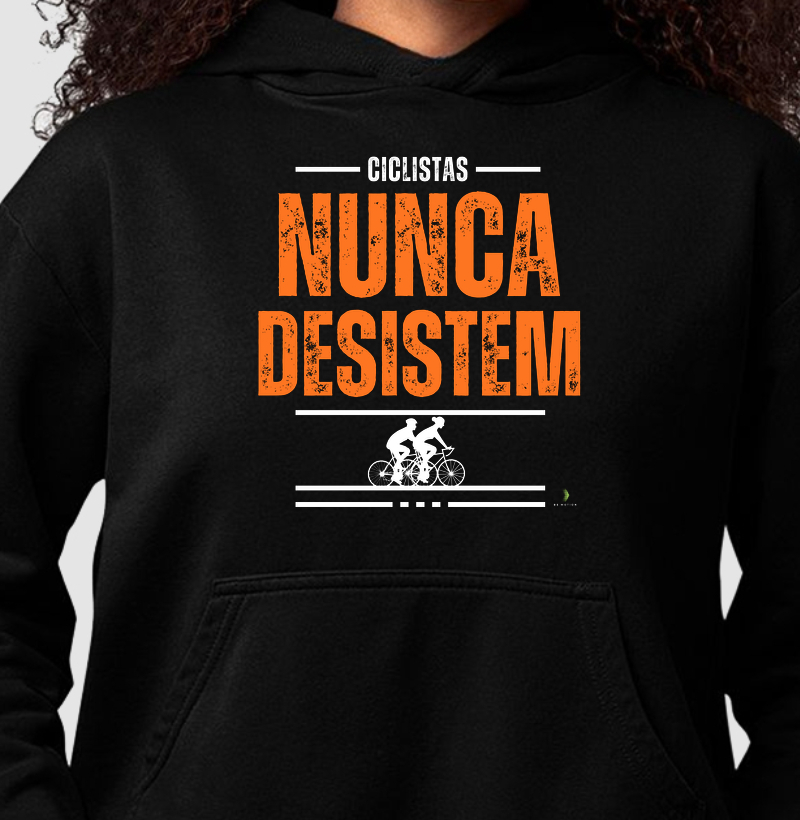 Ciclistas nunca desistem