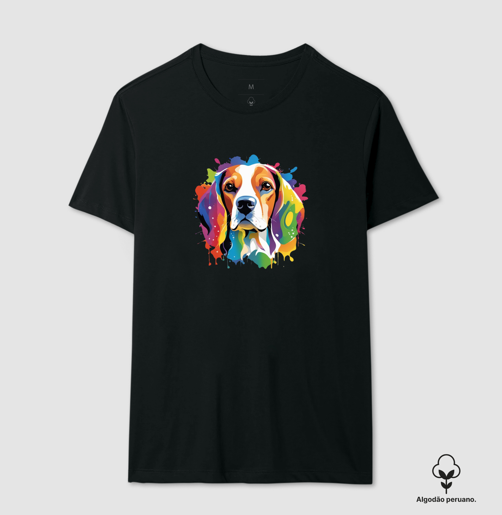 Beagle colorido