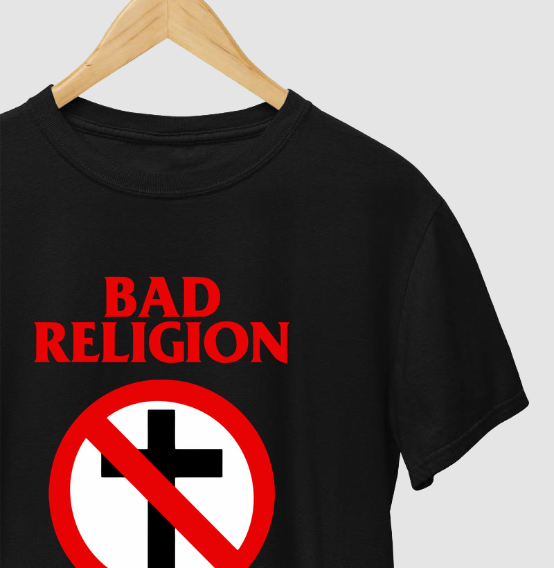Camiseta Bad Religion - Logo Crossbuster