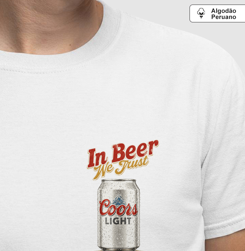 Camiseta Country Premium In Beer We Trust 