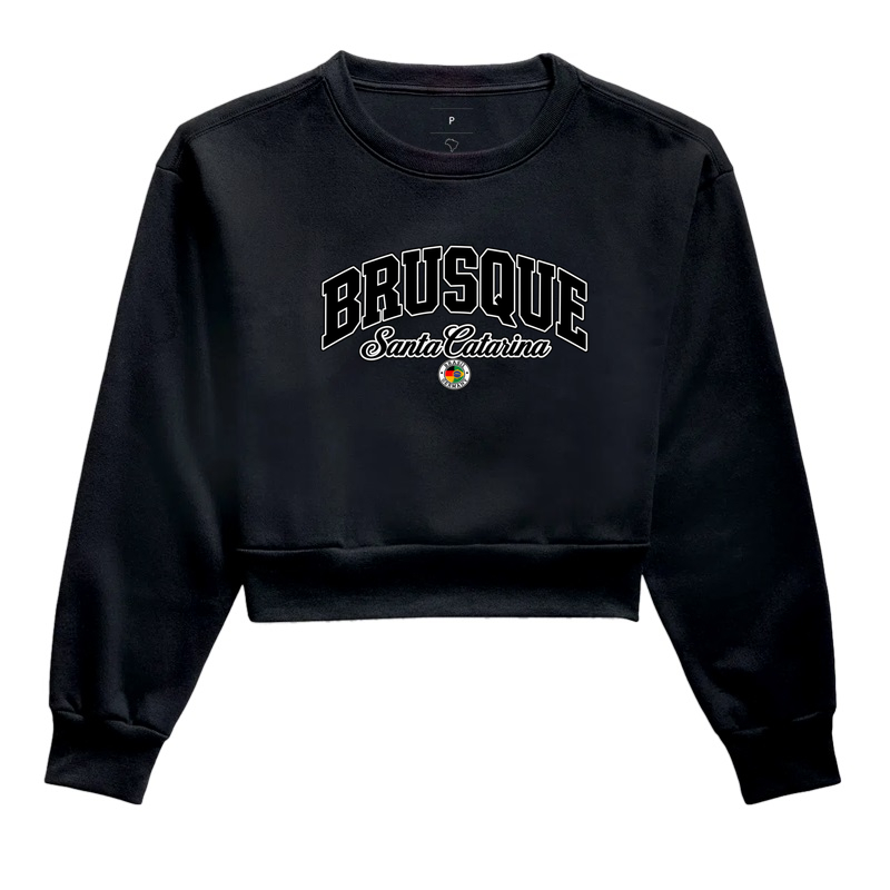 Brusque – Santa Catarina - Cropped Moletom