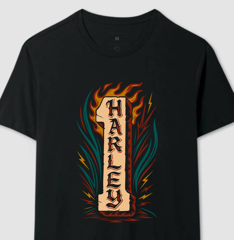 Harley – Estilo Rebelde que Marca Presença