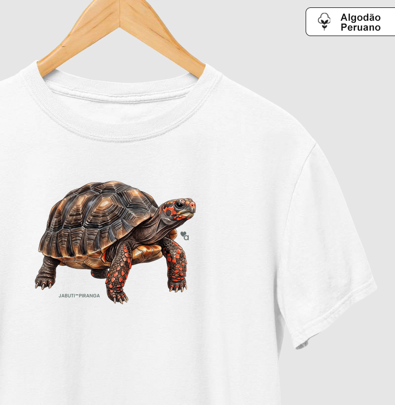 Répteis - Jabuti-piranga - Algodão Peruano