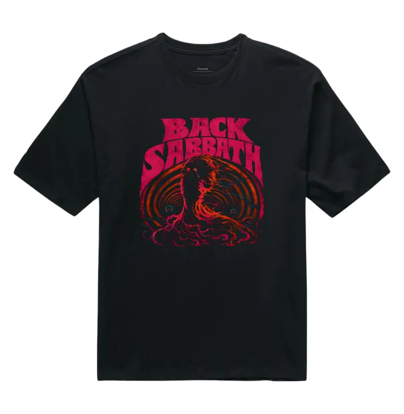 Camiseta Oversized Back Sabbath