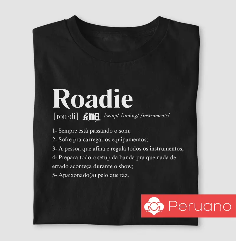 Definição Roadie