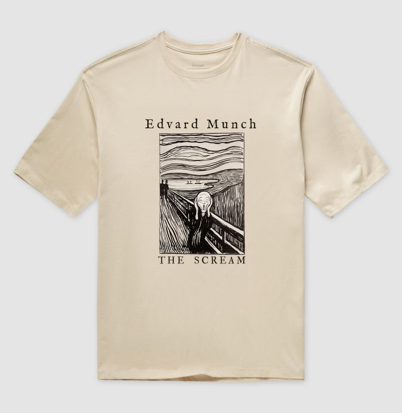 O Grito (1895) V2 - Edvard Munch 