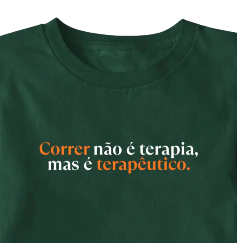 Correr é terapêutico