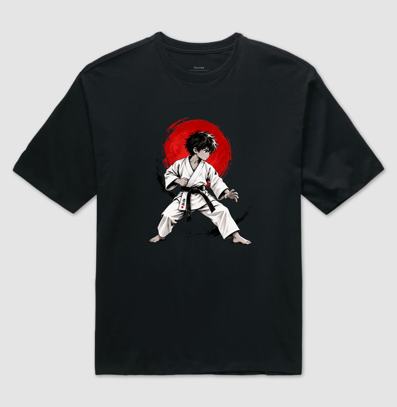 Pequeno Judoca — Caminho Suave - Camiseta Oversized
