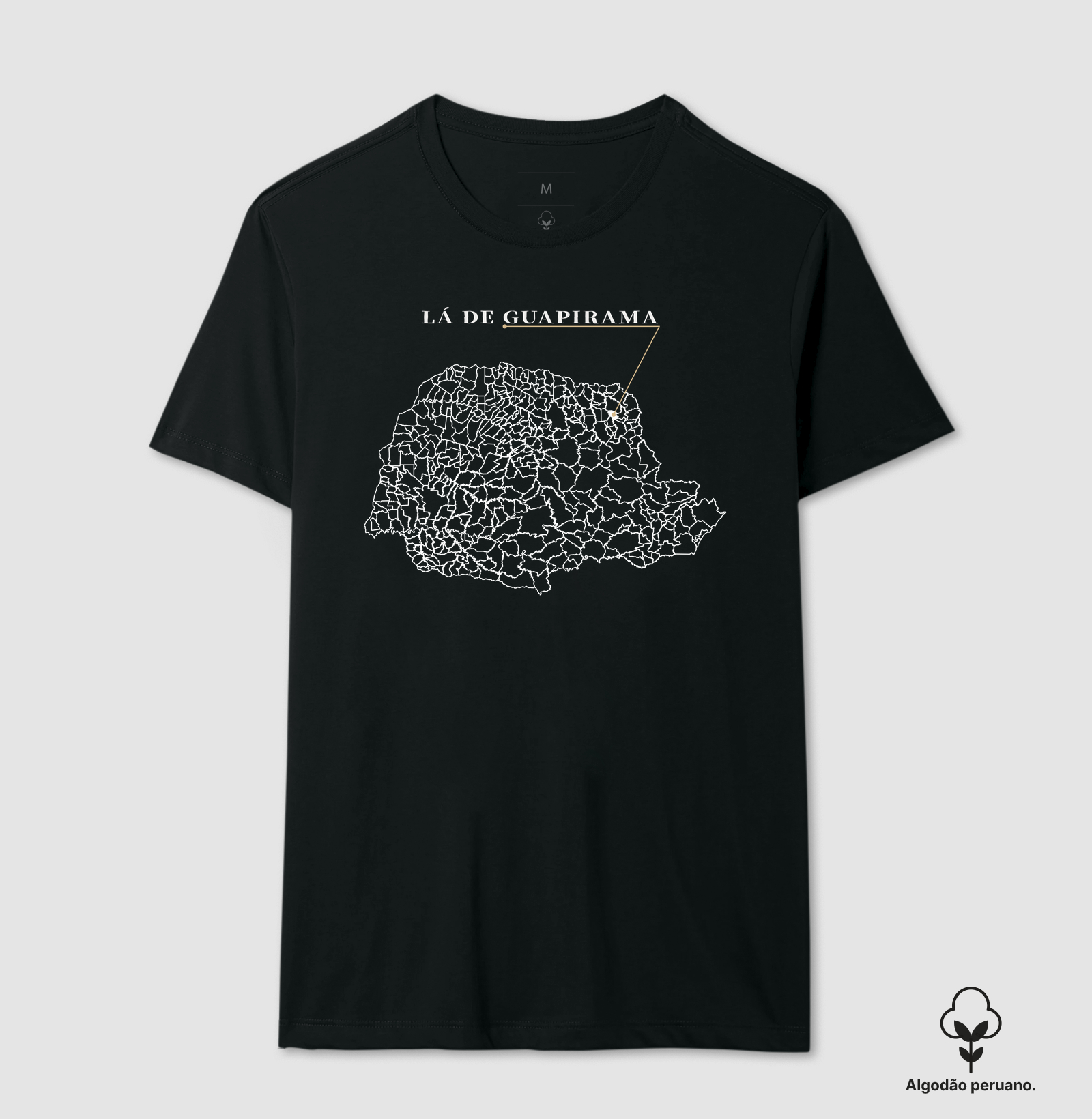 Guapirama | Origem PR - Camiseta Algodão Peruano