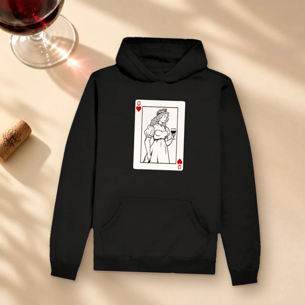 Rainha de Copas - Hoodie Moletom
