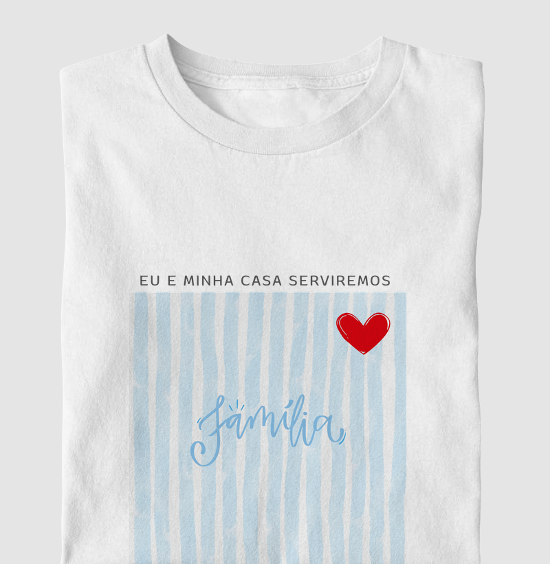Camiseta Propósito em Família 